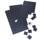 Plaque magnétique, 20 mm x 20 mm, noir