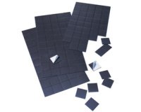 Plaque magnétique, 20 mm x 20 mm, noir