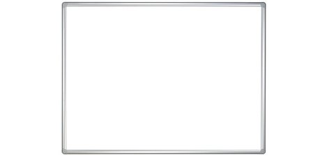 Tableau mural blanc PRO, émaillé, 1.000 x 750 mm