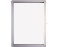 Vitrine ECO voor 6 x A4 metalen oppervlak