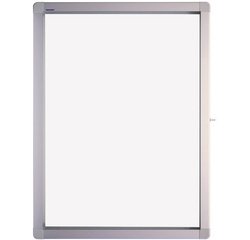 Vitrine d'affichage ECO pour 6 x A4, surface métal
