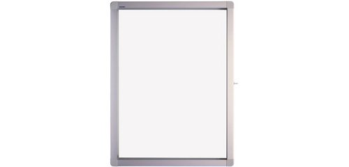 ECO display case for 6 x A4, metal surface