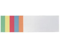 Carte de présentation rectangulaire, 205 x 95 mm orange