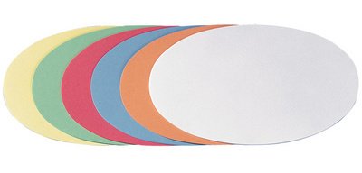 Presentatiekaart ovaal 190 x 110 mm