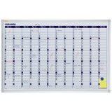 Tableau planning X-tra!Line calendrier, 900 x 600 mm