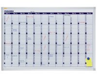 Tableau planning X-tra!Line calendrier, 900 x 600 mm