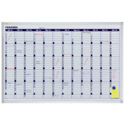 Tableau planning X-tra!Line calendrier, 900 x 600 mm