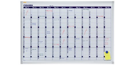 Bord planning X-tra!Line kalender 900 x 600 mm