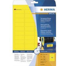 Signaleringsetiketten SPECIAL, 210 x 297 mm, geel