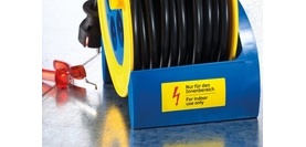 SPECIAL signage label, 45.7 x 21.2 mm, yellow