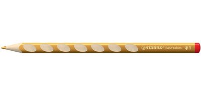 Triangular colored pencil EASYcolors R, gold