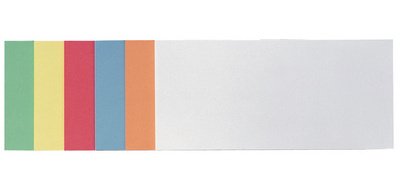 Carte de présentation, rectangle, 545x95 mm, assorti