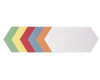 Carte de présentation, losange, 205 x 95 mm, assorti
