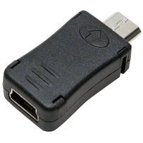 Adaptateur USB 2.0, micro USB mâle - mini USB