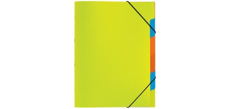 Sorteermap 'Funky School', A4, PP, 5 vakken