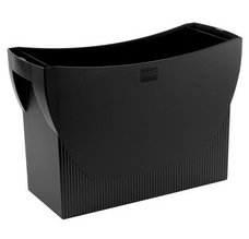 Boîte pour dossiers suspendus SWING, plastique, gris