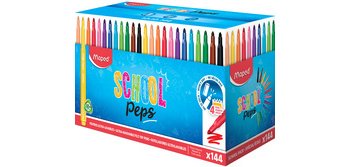 Tekenstiften COLOR'PEPS Long Life - display van 72 stuks