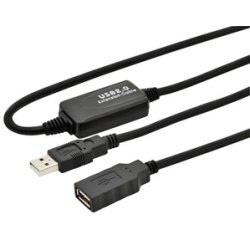 Câble de rallonge USB, mâle-femelle, 10 m,USB-A mâle