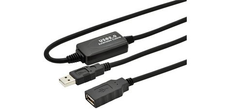 Câble de rallonge USB, mâle-femelle, 10 m,USB-A mâle