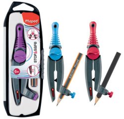 Boîte de compas Stop & Safe avec bague d'adaptation,