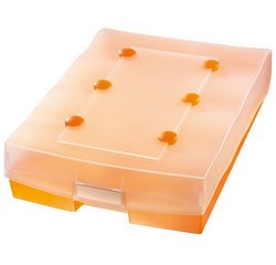 Séparateur pour boîte à fiches CROCO DUO, A8 paysage