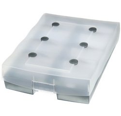 Boîte à fiches CROCO DUO, A8 paysage