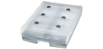 Boîte à fiches CROCO DUO, A8 paysage