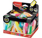 Surligneur FLUO'PEPS Soft Pocket, présentoir de 48