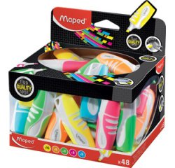 Markeerstift FLUO'PEPS Soft Pocket, display van 48