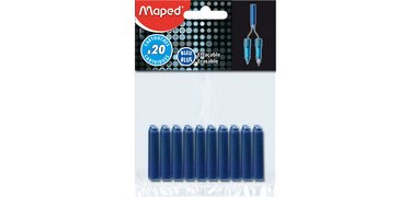 Tintenpatrone, blau, in einer Blisterverpackung