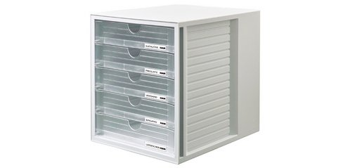 Han Ladenblock Systembox mit 5 geschlossenen Schubladen