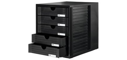 Han Ladenblock Systembox mit 5 geschlossenen Schubladen