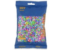 HAMA Perles à repasser midi 'Mix Pastel', en sachet
