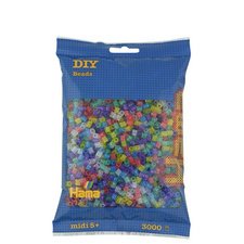 Hama Perles à repasser midi 'mix paillettes', dans un sachet