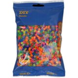 Hama Perles à repasser midi 'Mix de couleurs', en sachet