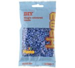 Hama Perles à repasser midi, dans un sachet, rose clair