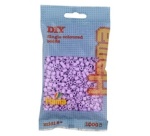 Hama Perles à repasser midi, dans un sachet, rose clair