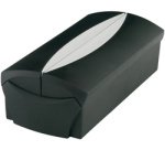 Boîte pour cartes de visite VIP-SET, noir/gris