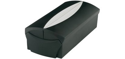 Boîte pour cartes de visite VIP-SET, noir/gris