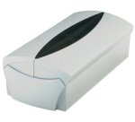 Boîte pour cartes de visite VIP-SET, noir/gris