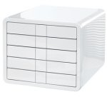 Module de classement i-Box, 5 tiroirs, blanc