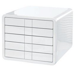 Module de classement i-Box, 5 tiroirs, blanc