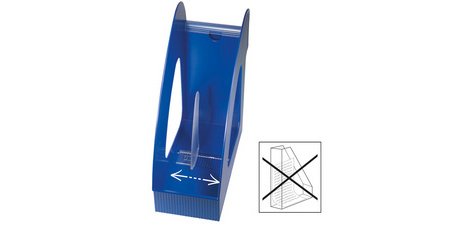 GALAXY magazine rack, A4, plastic