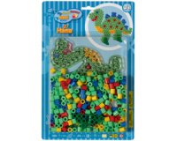 Hama Perles à repasser maxi 'Dinosaure', sous blister