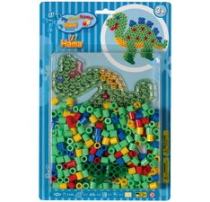 Hama Perles à repasser maxi 'Dinosaure', sous blister