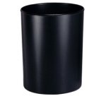 Corbeille à papier, ininflammable, 20 litres, noir