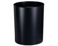 Corbeille à papier, ininflammable, 20 litres, noir