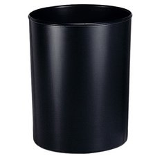 Corbeille à papier, ininflammable, 20 litres, noir