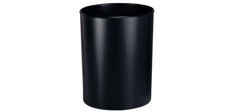 Corbeille à papier, ininflammable, 20 litres, noir