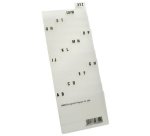 Index alphabétique A-Z, PP, A8 paysage, translucide, 12